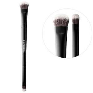 NEW Sephora Eye Shadow Brush Double Ended Large & Precision 206